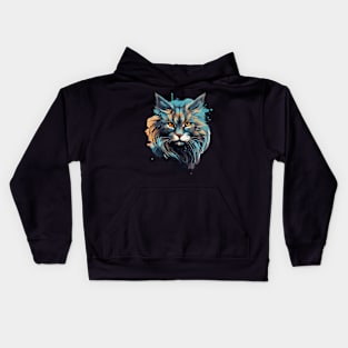 Cat Animals Maine Coon Kids Hoodie